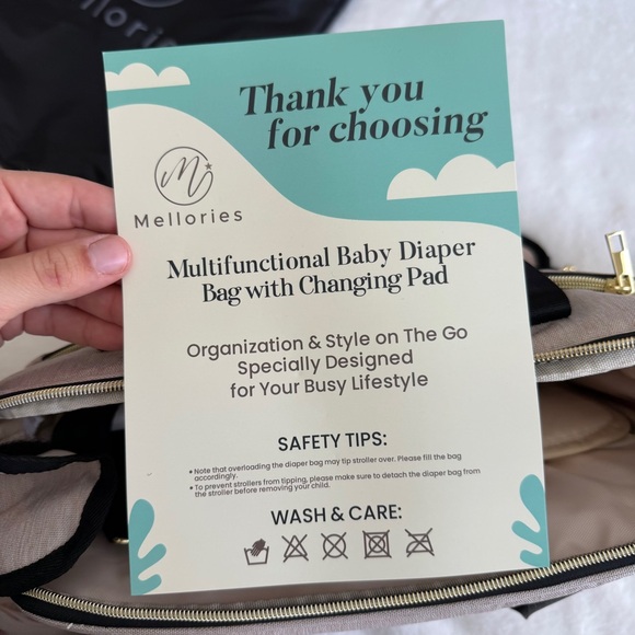 Mellories Diaper Baby NWT - Picture 10 of 14